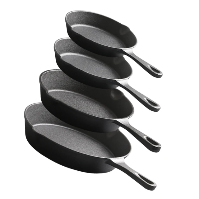 Premium Cast Iron Frying Pan – Non-Stick Skillet for Induction & All Cooktops (16/20/26/30cm)
Perfect for Breakfast, Omelettes, Pancakes & More
