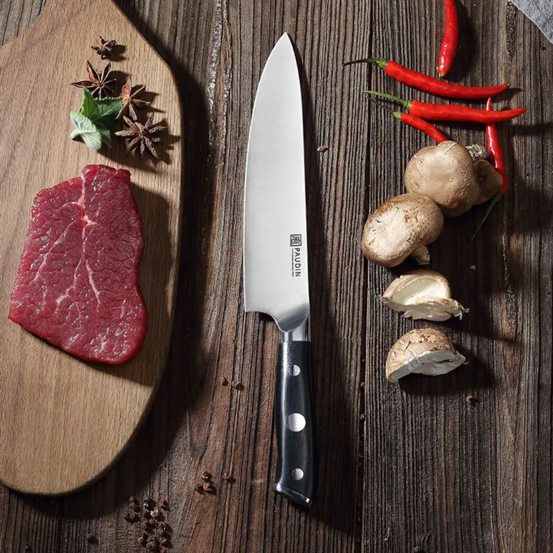 High-Quality 8 Inch Chef Knife – Ultra Sharp High Carbon Stainless Steel with G10 Handle