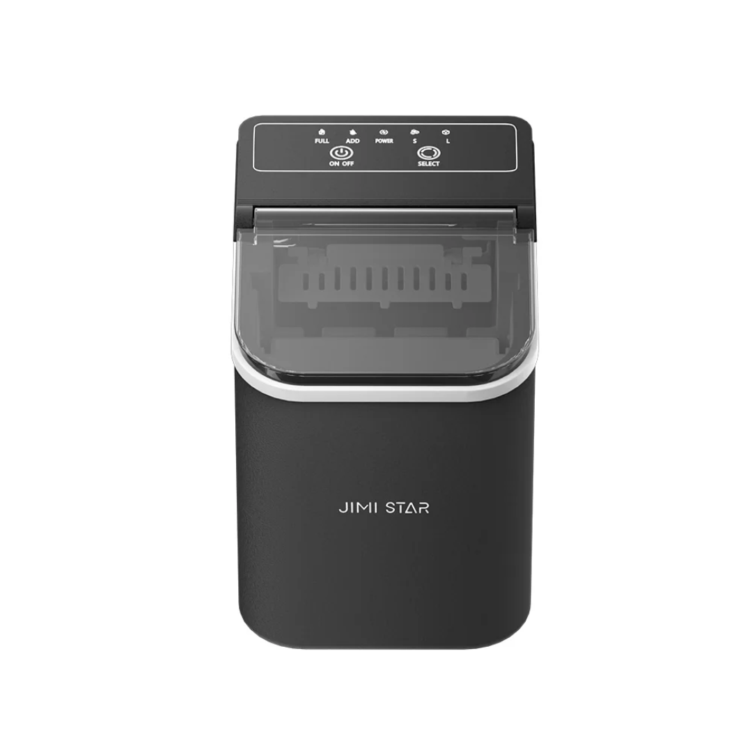 Ice Maker Countertop Machine | Fast 6-8 Min Bullet Ice Portable – 12kg/24h