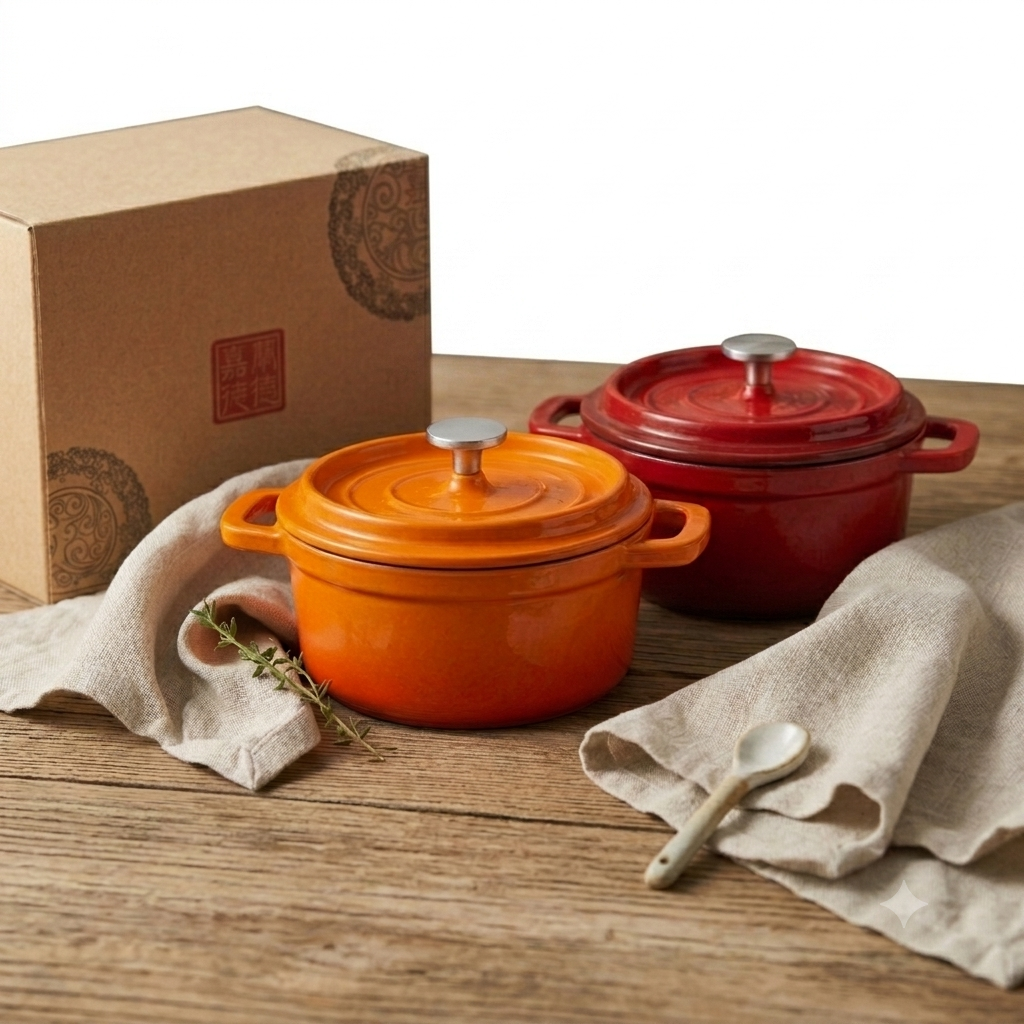 Mini Cocotte Dutch Ovens: Serve Style & Precision with Every Meal 10cm x 5cm