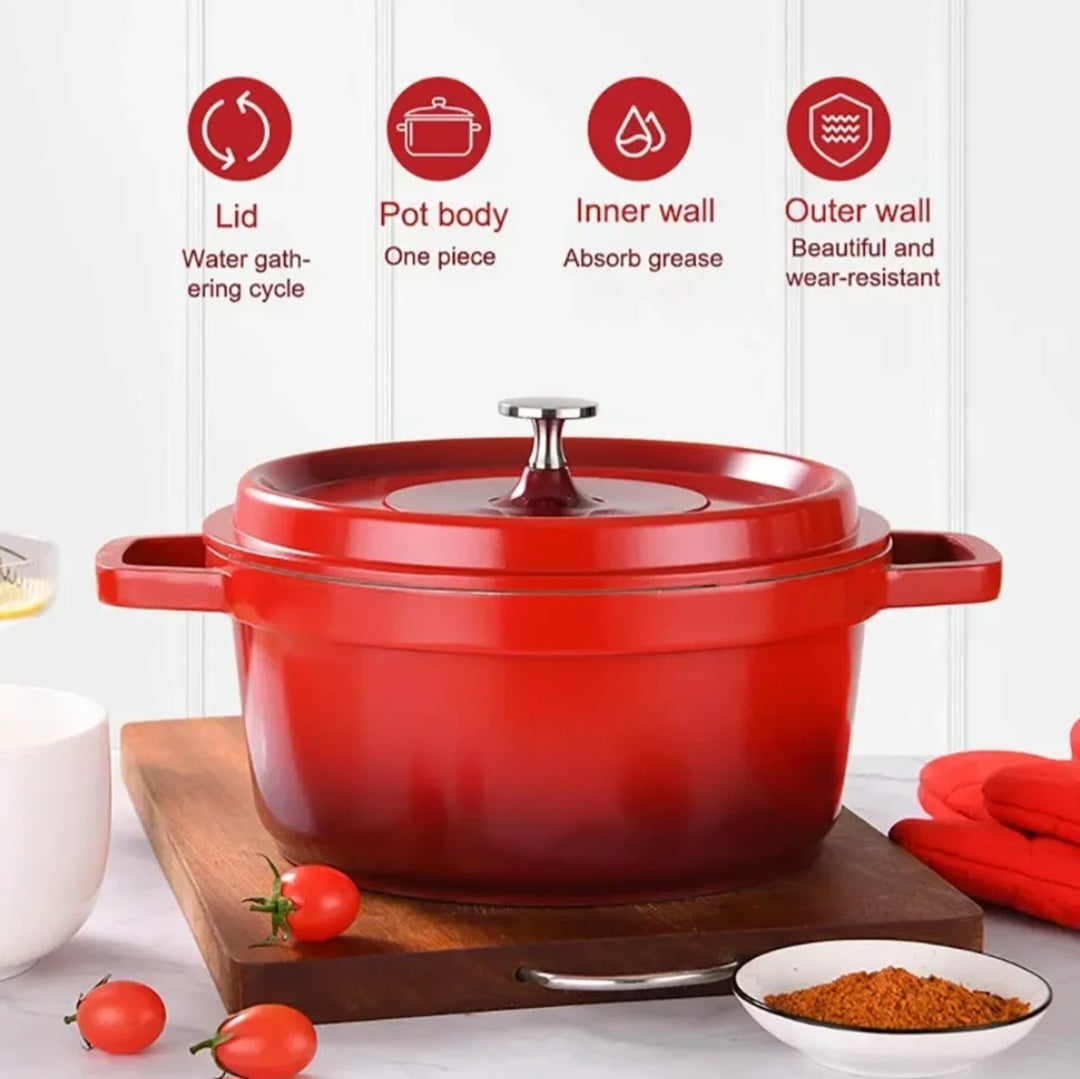 Enamel Cast Iron Pot
