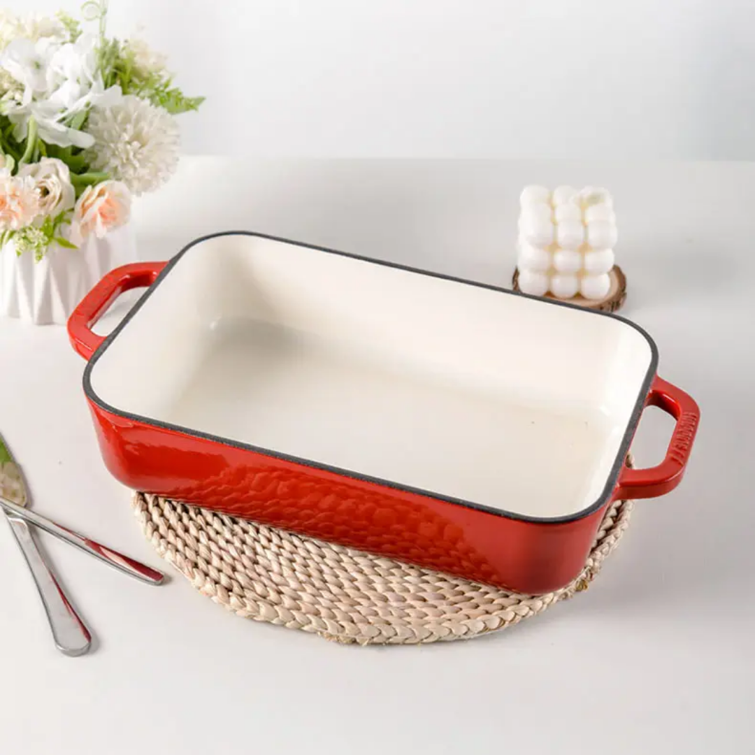 Enamel Cast Roasting Pan