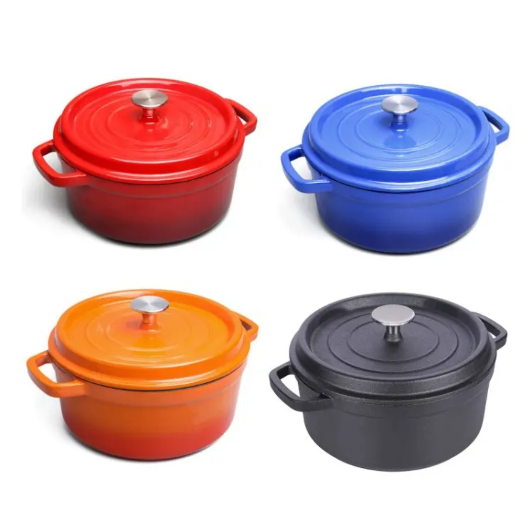 Enamel Cast Iron Pot