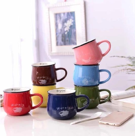Modern Ceramic Coffee Mug – 350ML