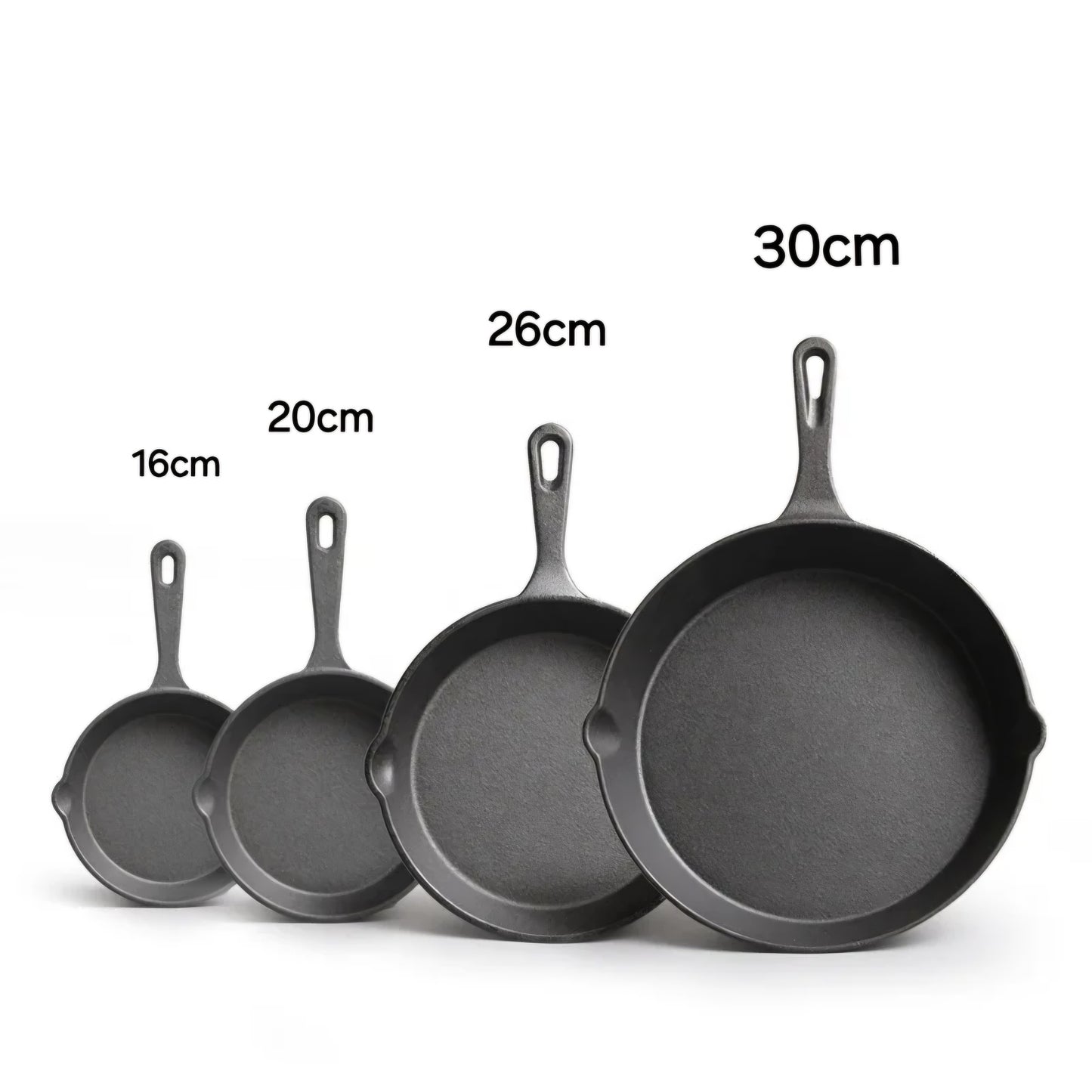 Premium Cast Iron Frying Pan – Non-Stick Skillet for Induction & All Cooktops (16/20/26/30cm)

Perfect for Breakfast, Omelettes, Pancakes & More