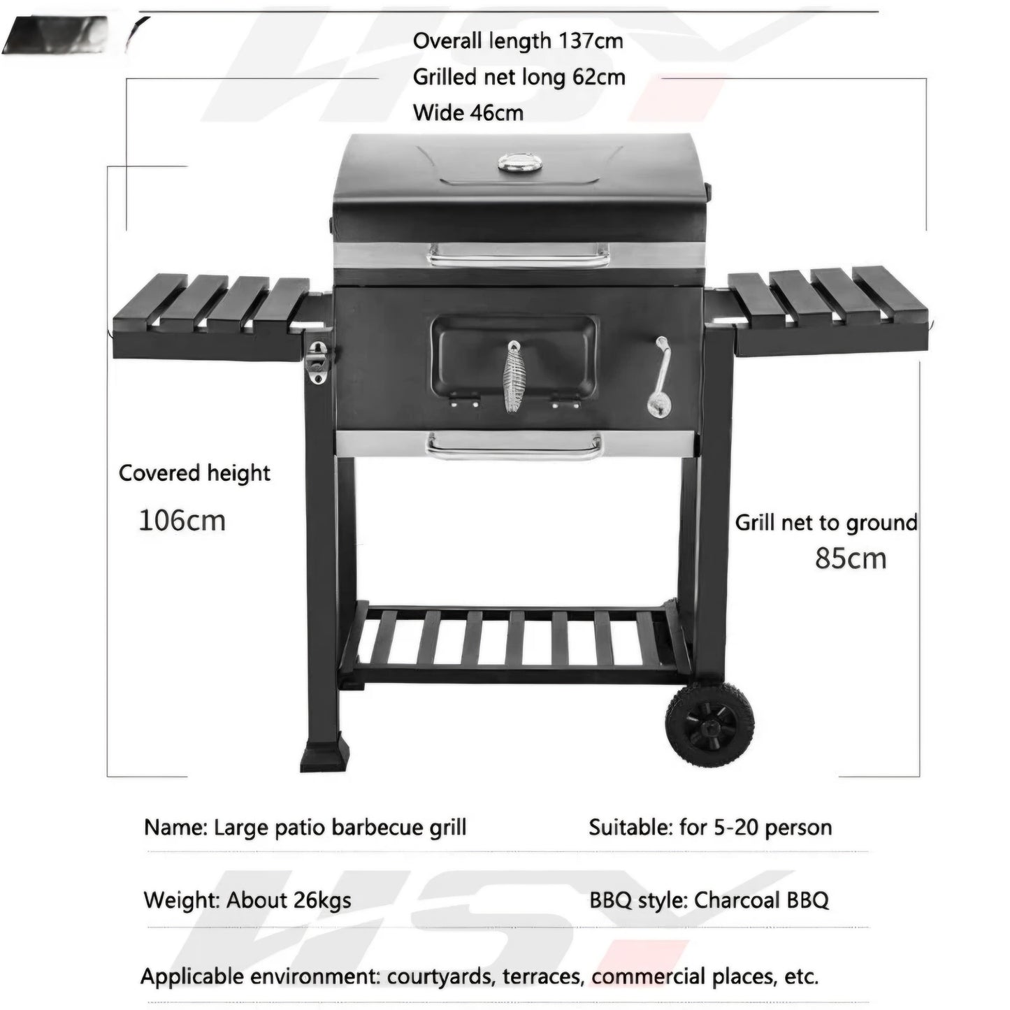 premium Charcoal Barbecue Stove, designed for unforgettable gatherings with family and friends.