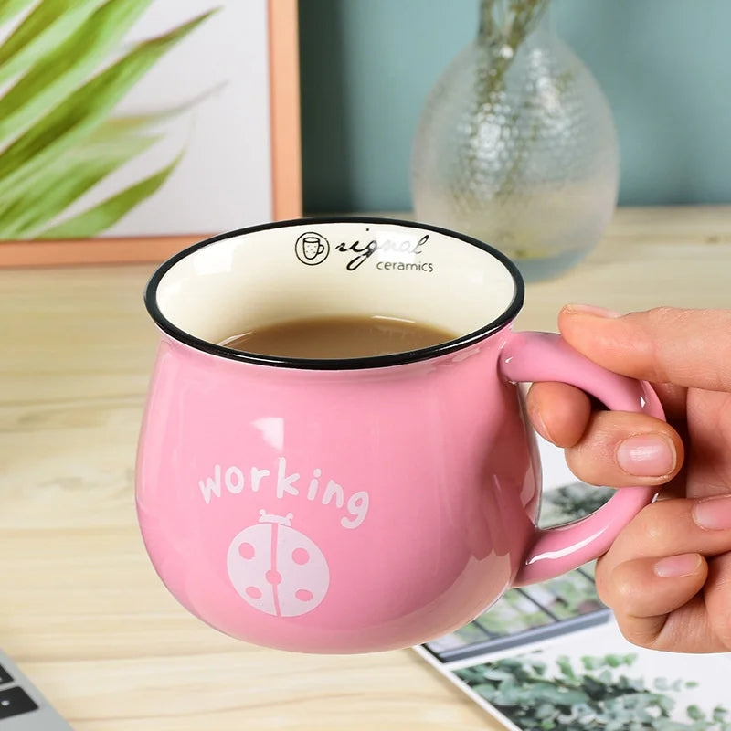 Modern Ceramic Coffee Mug – 350ML