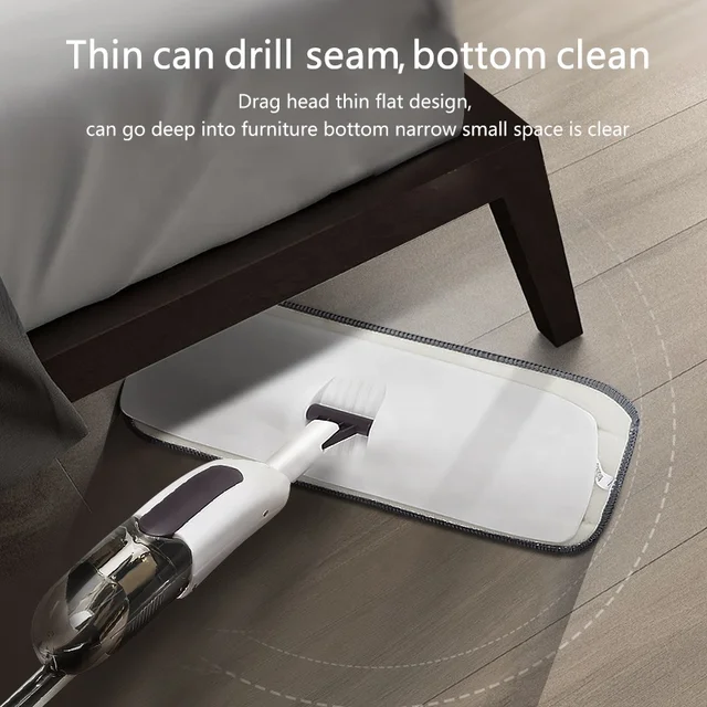 Wet Spray Mop – Quick & Easy Floor Cleaning with Built-In Refillable Bottle