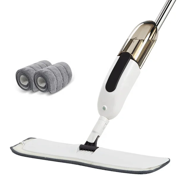 Wet Spray Mop – Quick & Easy Floor Cleaning with Built-In Refillable Bottle