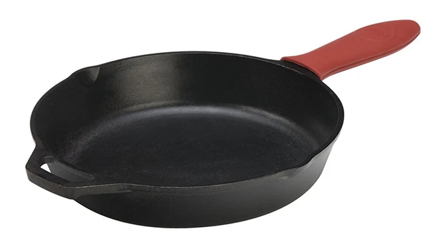 Non-Slip Silicone Hot Handle Holder – Heat-Resistant Grip for Cast Iron Skillets, frying pans
