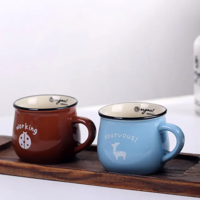 Modern Ceramic Coffee Mug – 350ML