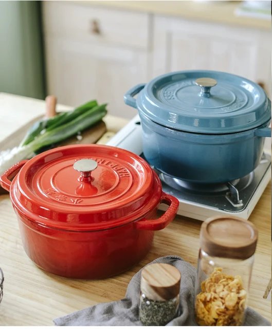 Enamel Cast Iron Pot