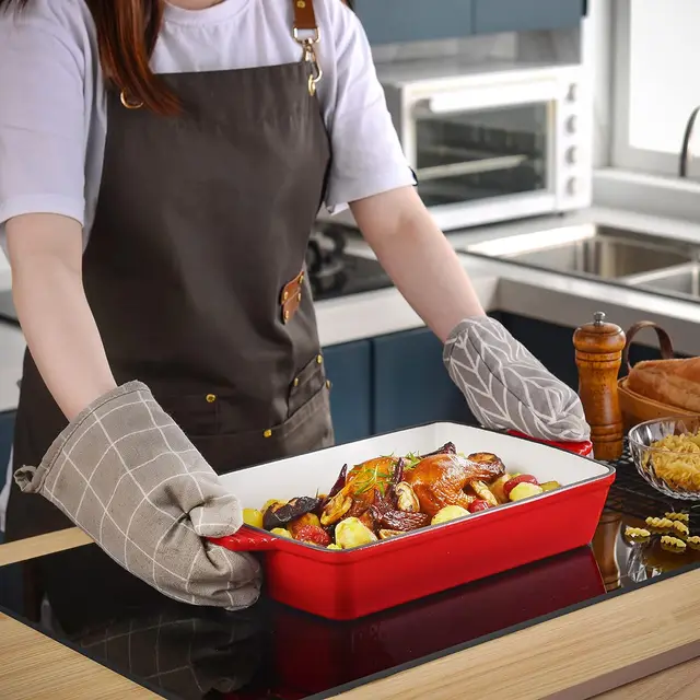 Enamel Cast Roasting Pan