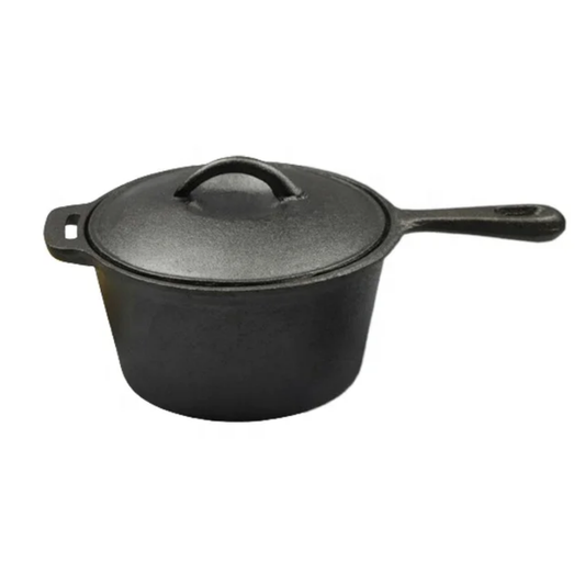 Cast Iron Preseasoned 0il Soup pot deep Fryer