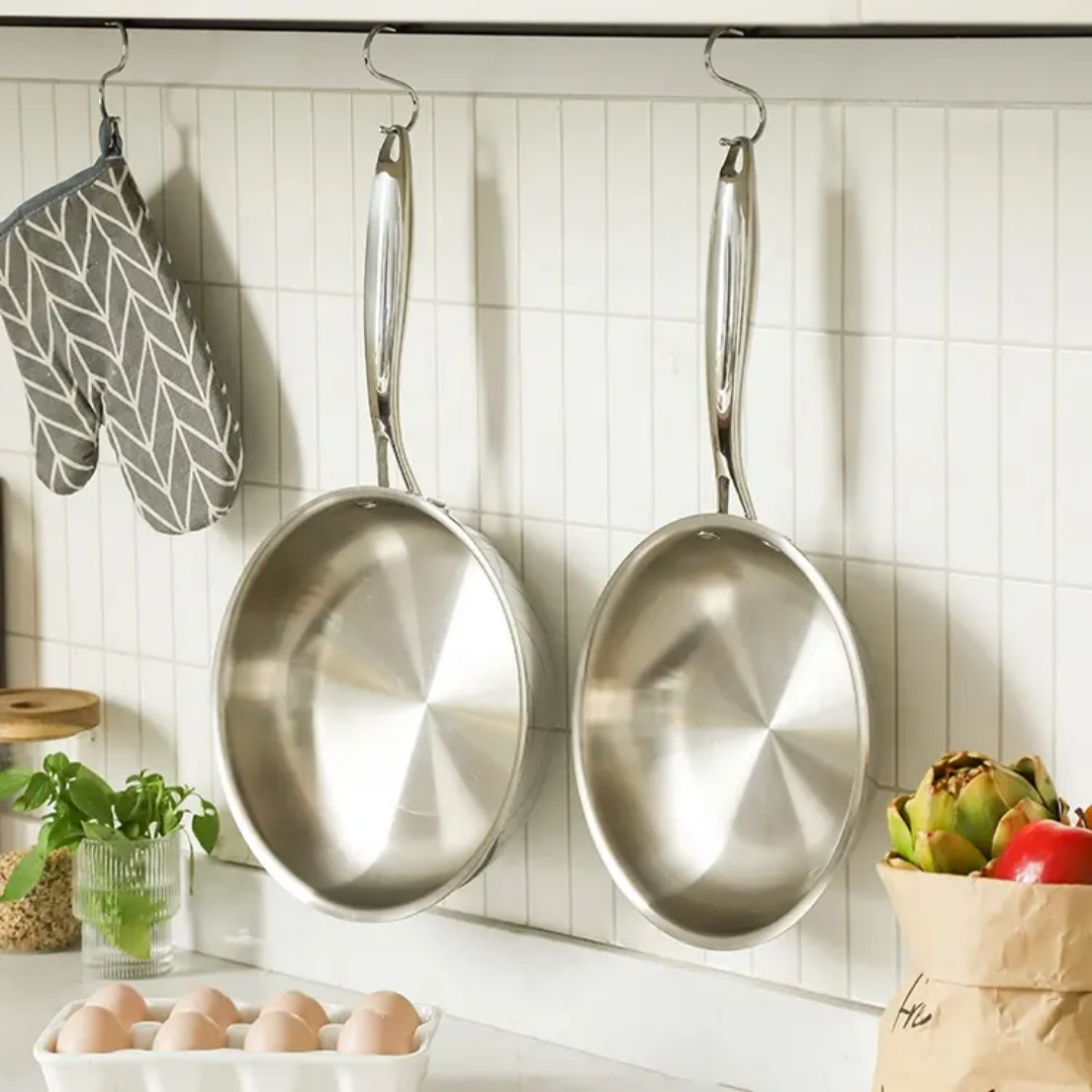 Premium 3-Ply Stainless Steel skillets