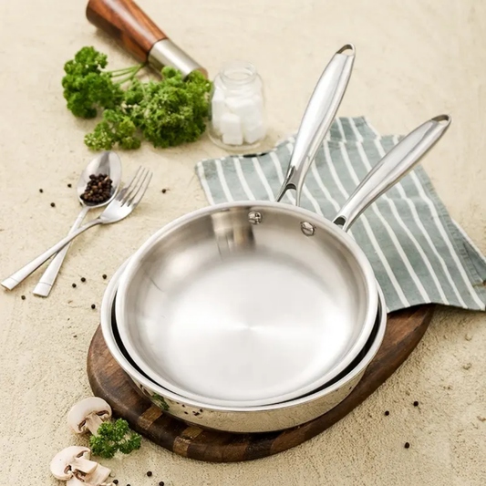 Premium 3-Ply Stainless Steel skillets
