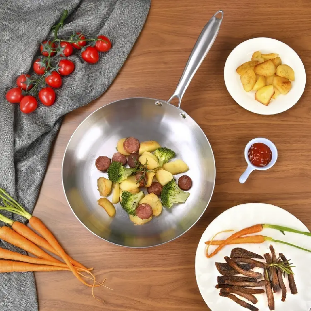 Premium 3-Ply Stainless Steel Pan