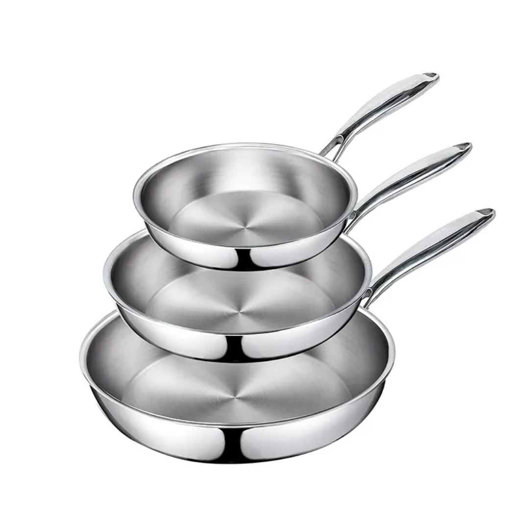 Premium 3-Ply Stainless Steel Pan