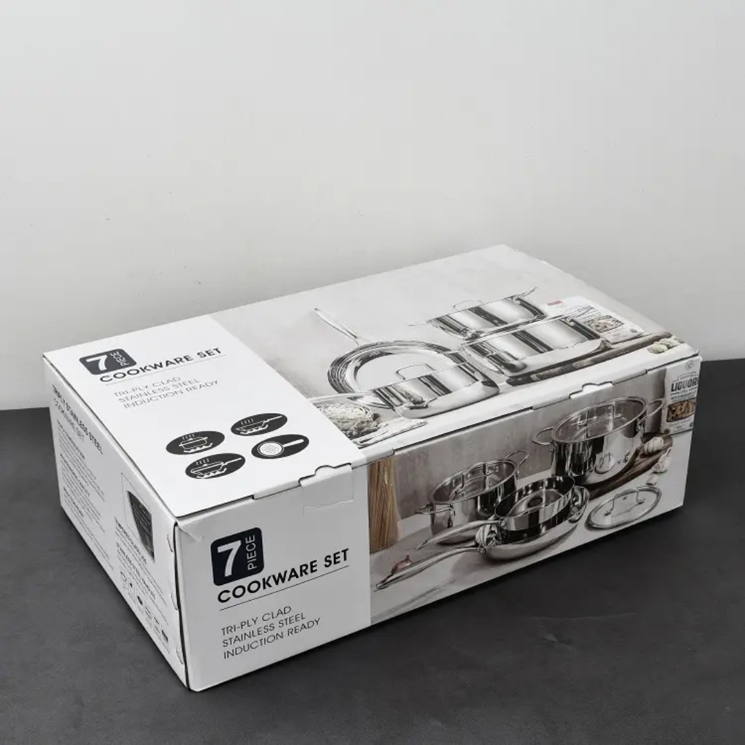 3-Ply Stainless Steel Cooking Set