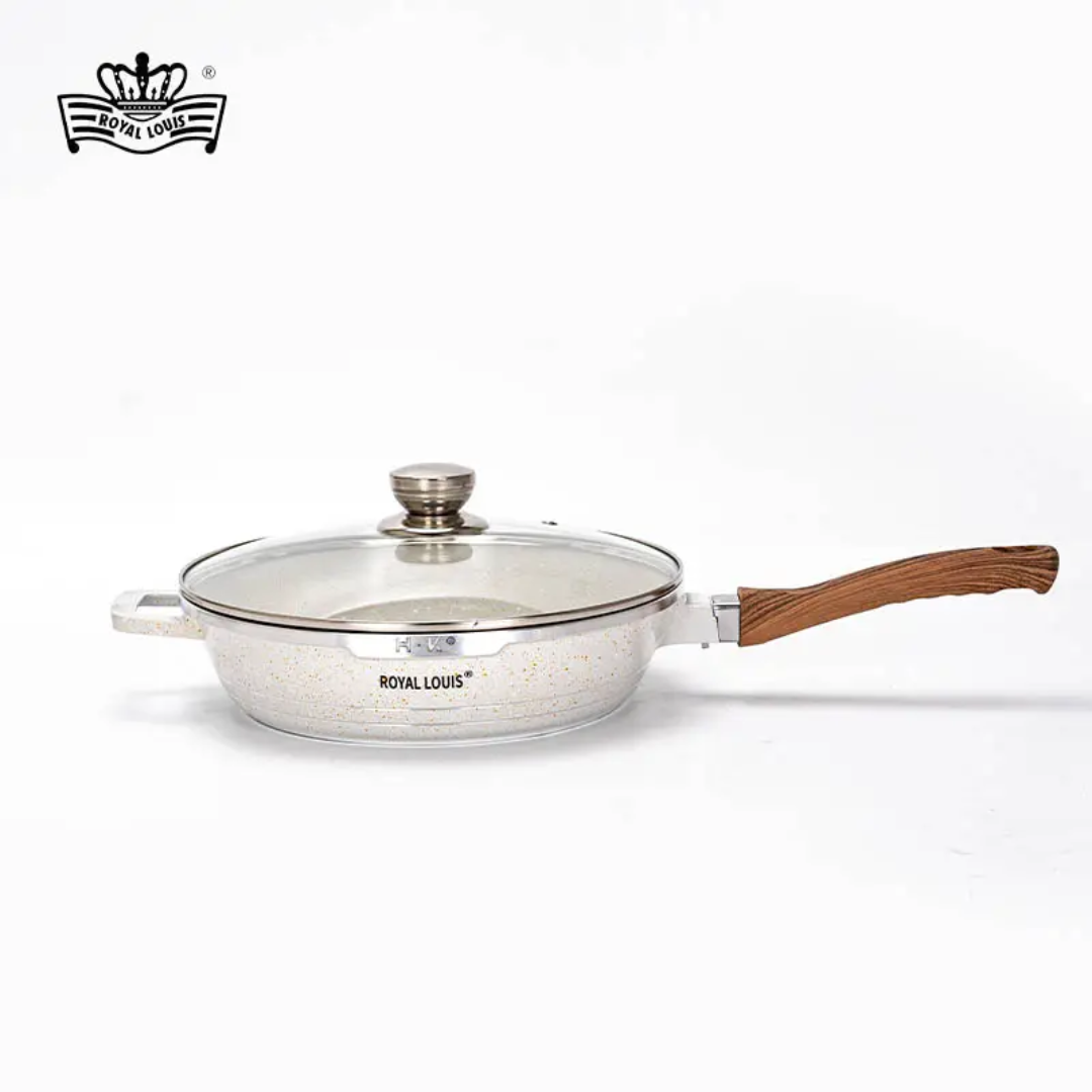 Multi-Color Hot Sale 16PCS Granite Marble Stone Cookware Set