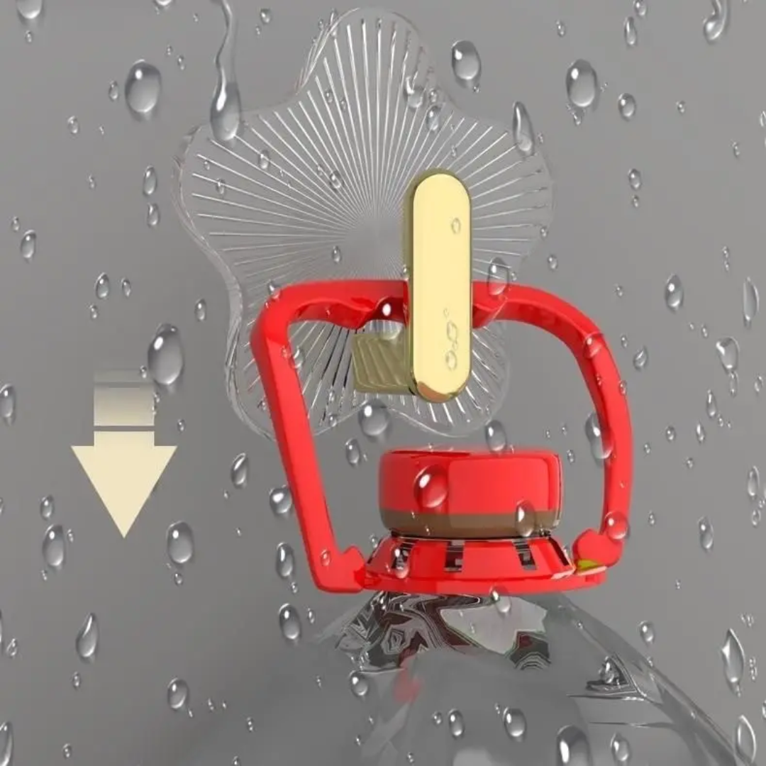 5.3cm Star-Shaped Transparent Wall Hooks – No Drilling, No Damage