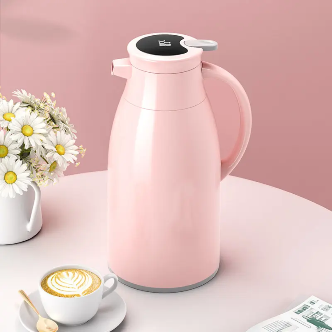 Elegant Digital Vacuum Flask – 1.9L Thermos