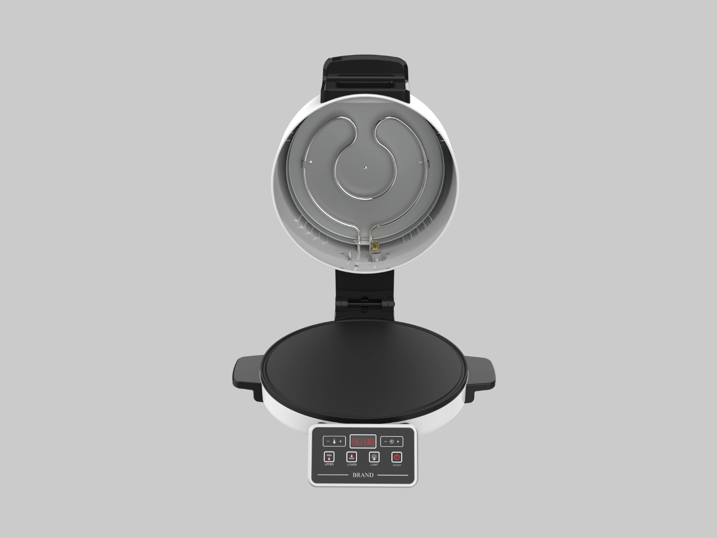 Electric Arabic Bread Maker – Non-Stick with Adjustable Temperature (40cm )
