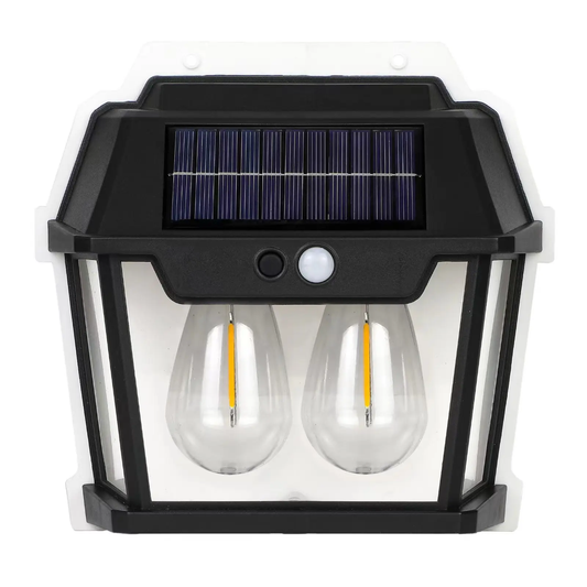 Solar Wall Lamp with Motion Sensor & Remote Control – Outdoor LED Light for Garden & Yard