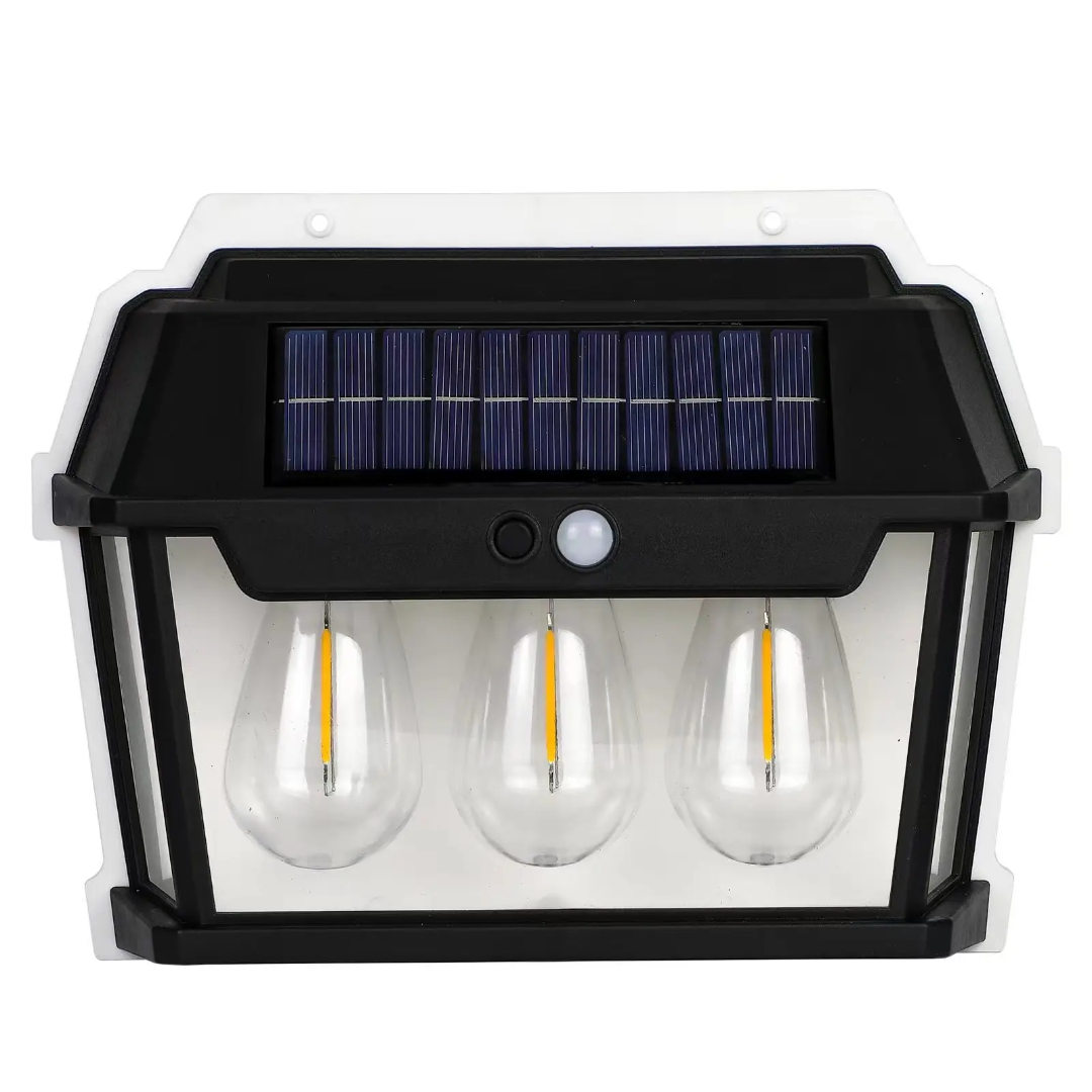 Solar Wall Lamp with Motion Sensor & Remote Control – Outdoor LED Light for Garden & Yard