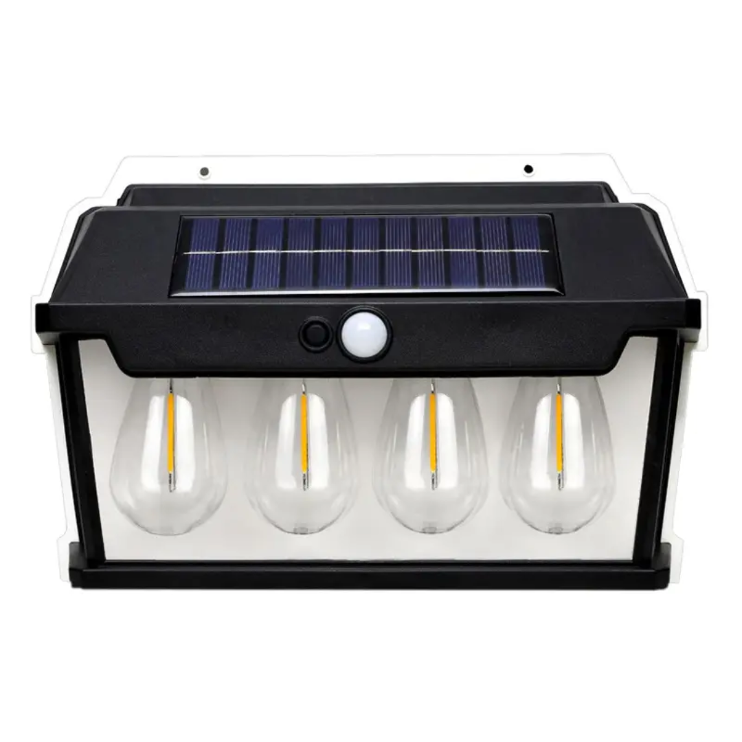 Solar Wall Lamp with Motion Sensor & Remote Control – Outdoor LED Light for Garden & Yard