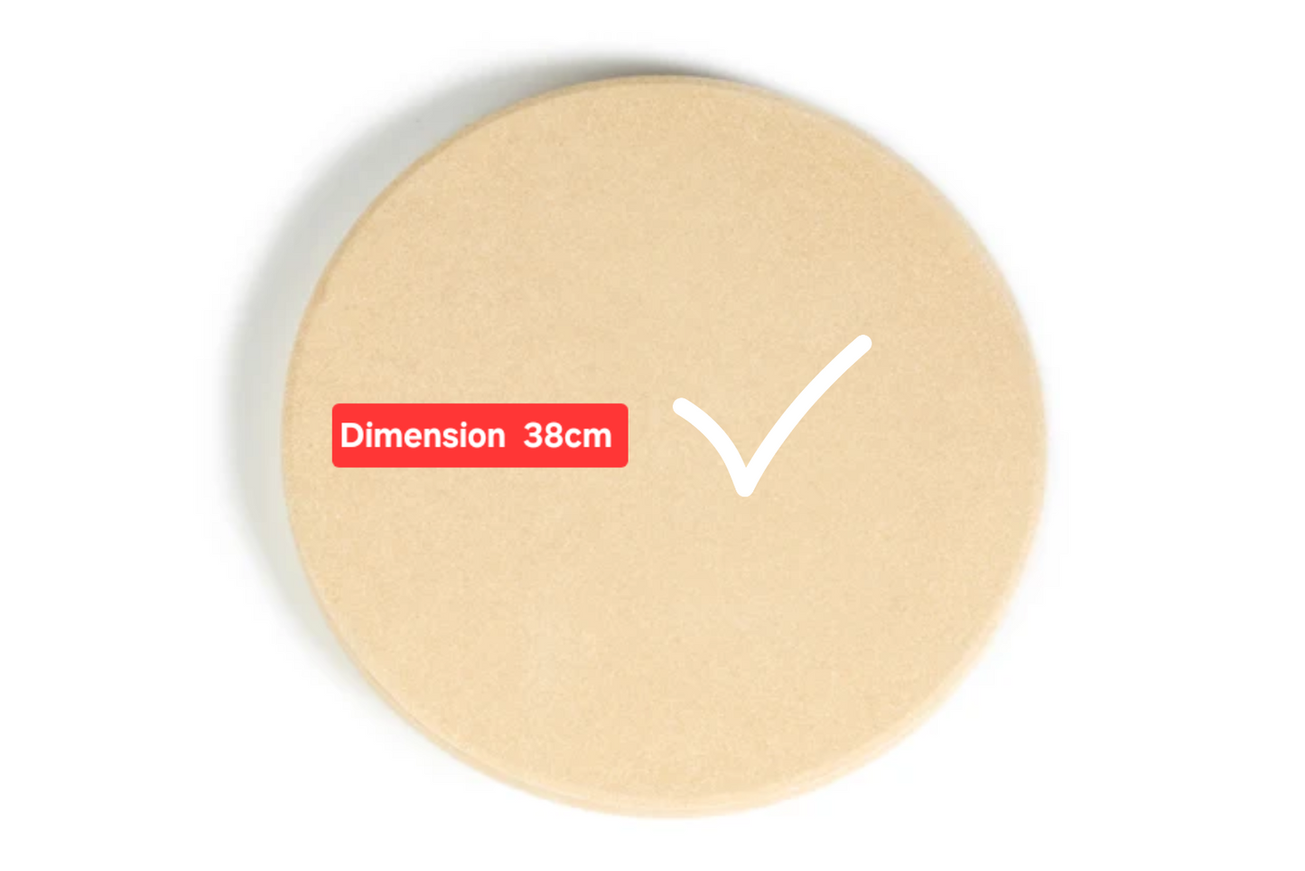 Culinary Couture Pizza cordierite Stone for Grill and Oven

Round (38cm x 1.5cm) | Rectangle (33cm x 38cm x 1.5cm