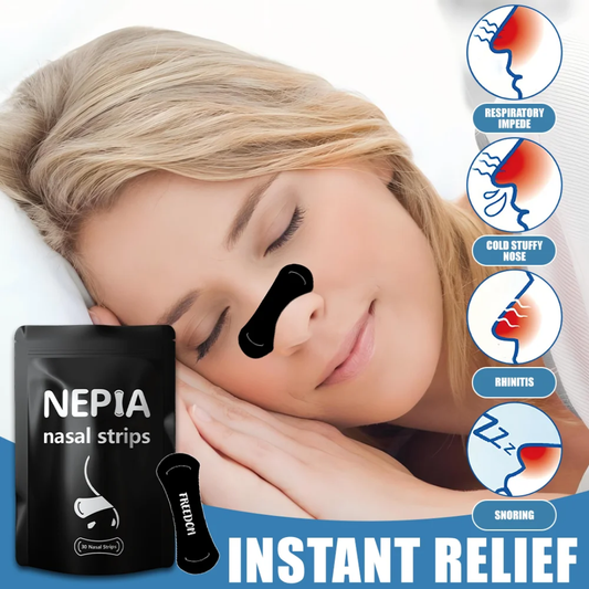 Breathe Easier with Our Advanced Nasal Strips Pack of 30 pieces