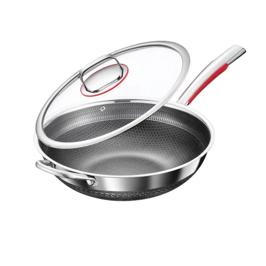 316 SUS Super Quality Wok – Available in 3 Sizes: 32cm, 34cm, 36cm