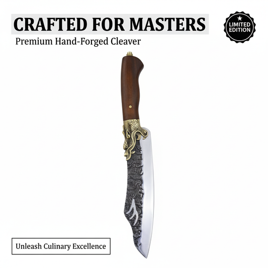 Premium  Stainless Steel Knife Set – Longquan Xlake Hall
High-Performance Chef Knives | Sustainable Design | Copper Carving & Sour Wood Handle