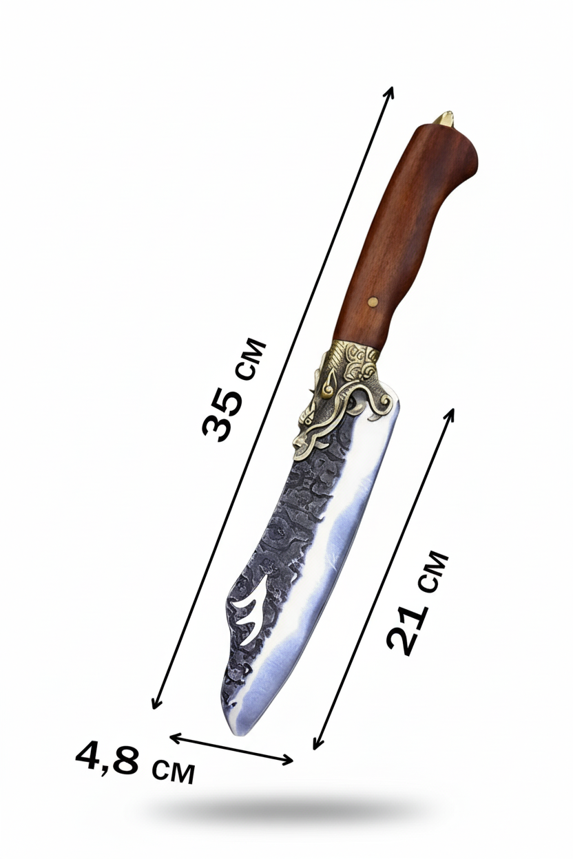 Premium  Stainless Steel Knife Set – Longquan Xlake Hall
High-Performance Chef Knives | Sustainable Design | Copper Carving & Sour Wood Handle