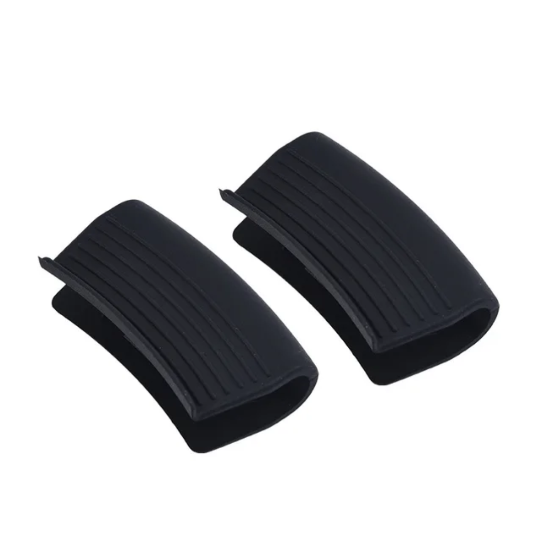 2 pieces of Silicone Heat-Resistant Clamps Safe, Secure, and Stylish: The Silicone Handle Solution