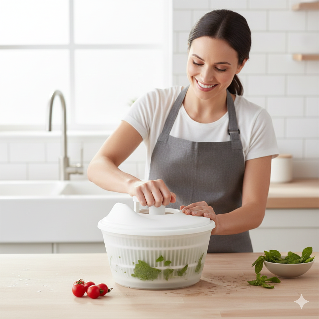 Fresh & Fast Greens: IKEA TOGNAN Vegetable Spinner – Crisper Salads in Seconds!
