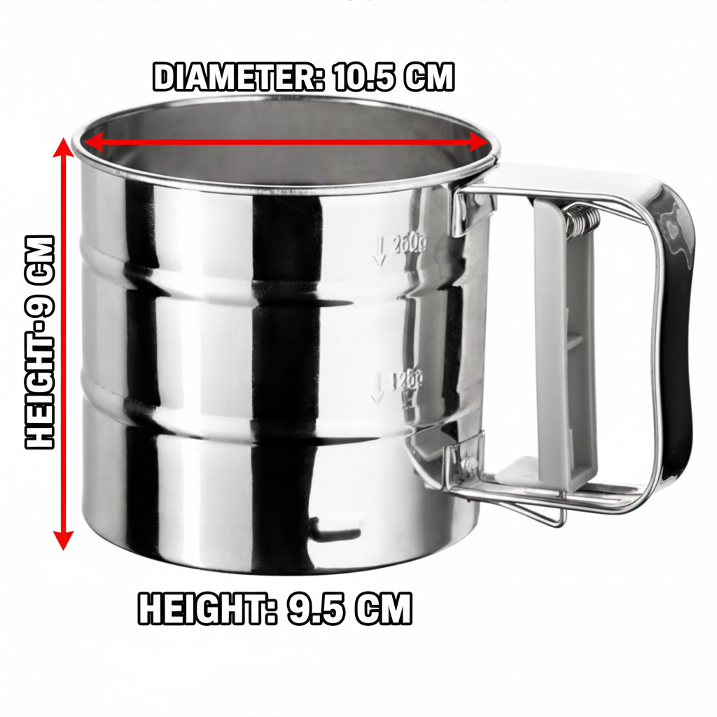 IDEALISK Flour Sifter – Stainless Steel From IKEA