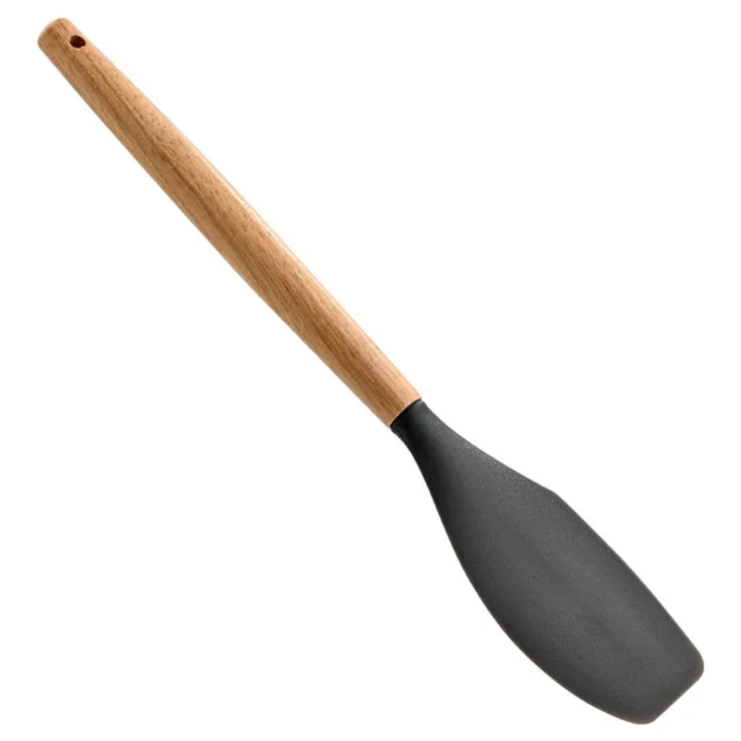 Silicone Spatula with Wooden Handle – High Quality Kitchen Tool