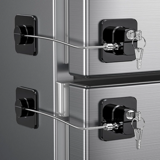 Cabinet Lock - Child Safety Fridge Lock – Keep Little Hands Out