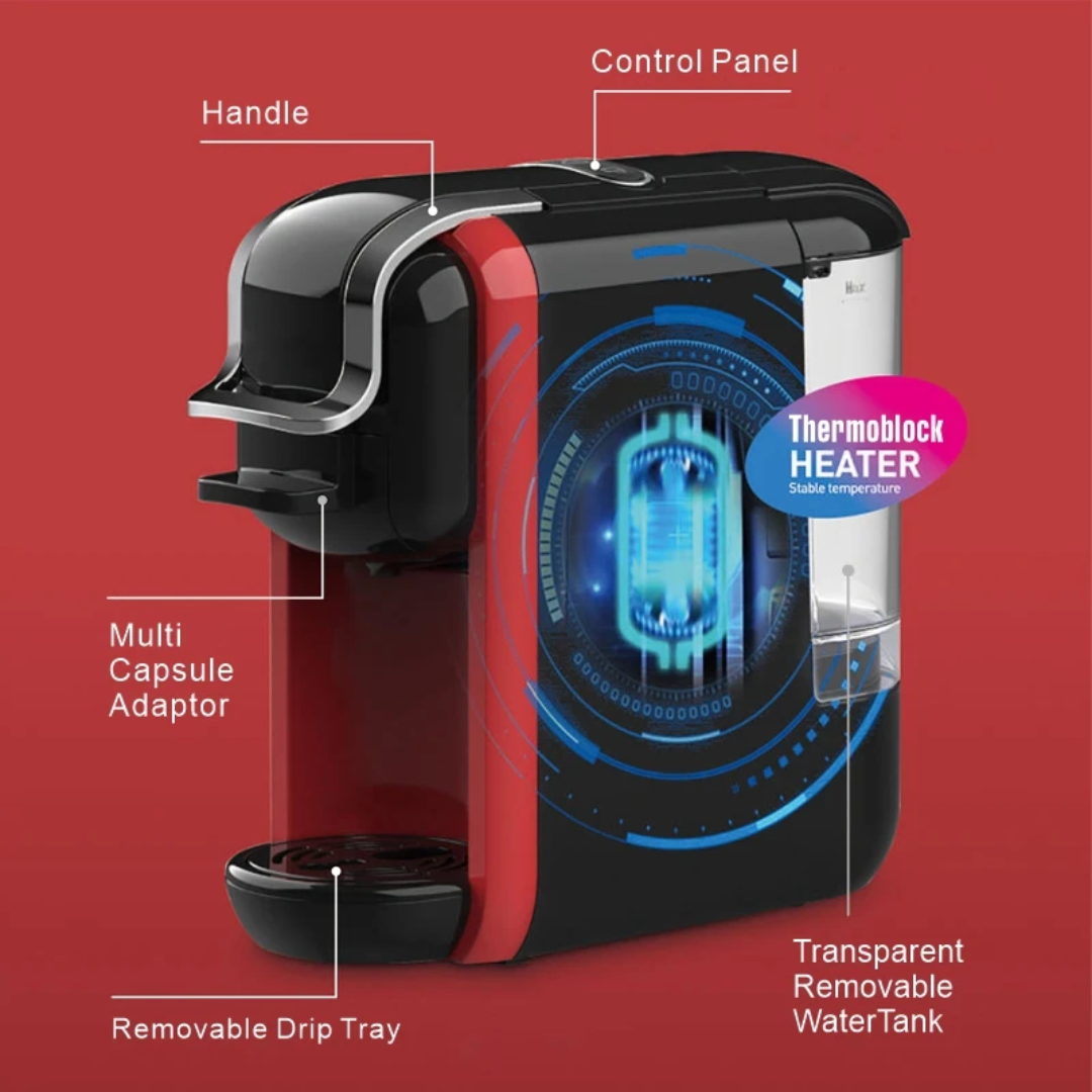 Espresso 20 Bar Multi-Capsule Electric Coffee Maker |Vpresso