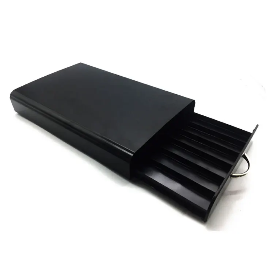 Premium Iron Coffee Capsule Drawer & Espresso Machine Stand | 60-Pod Capacity