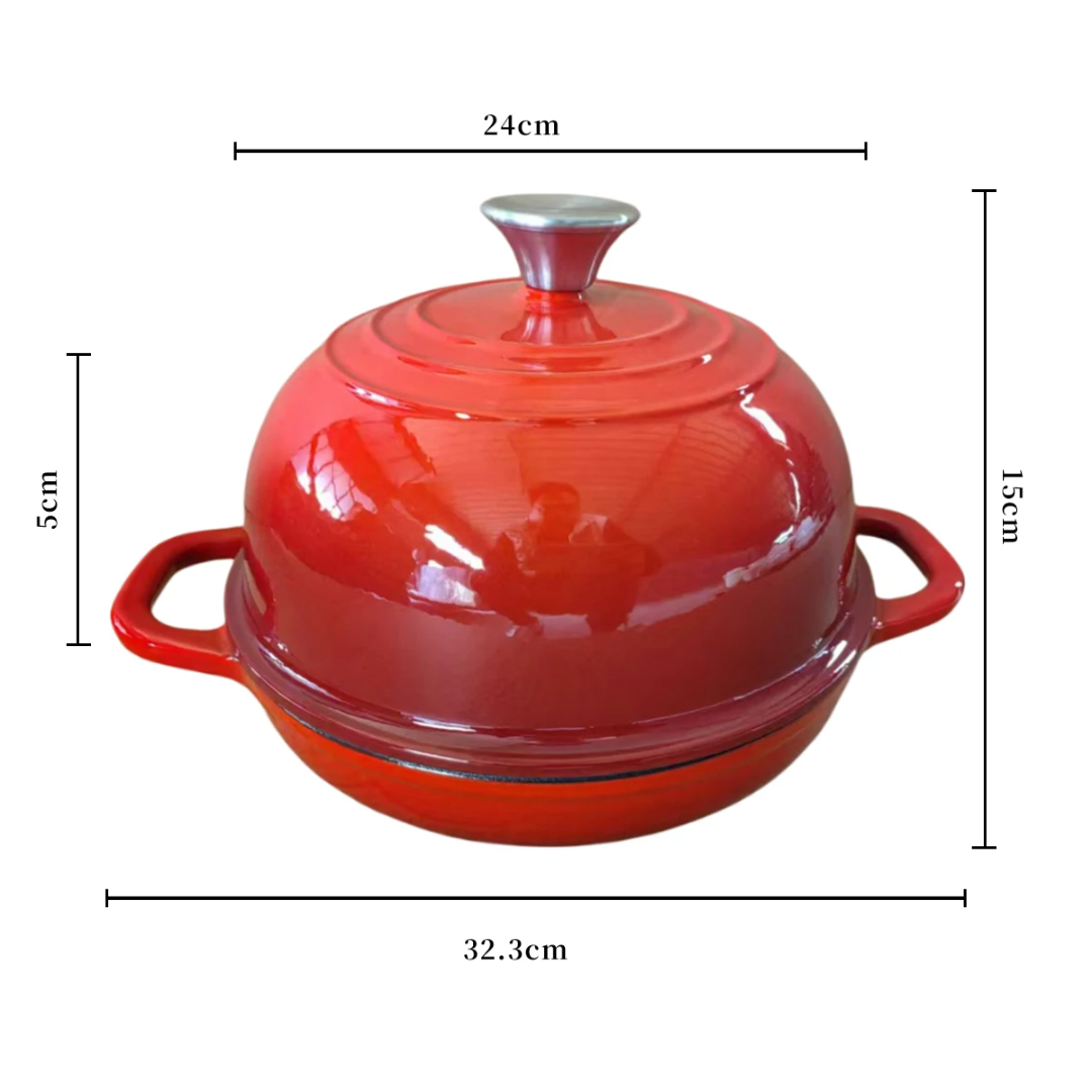 Premium Cast Iron Bread Oven | The Ultimate Sourdough Dutch Oven
