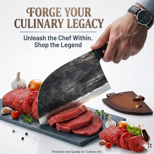 FINDKING Handmade Forged Chef Knife 4Cr13Mov Steel – Professional Kitchen Knife Lebanon