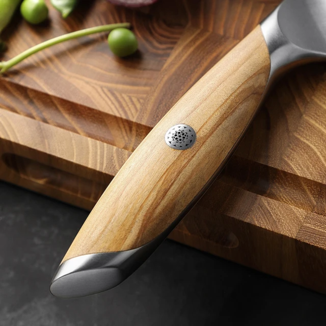 HEZHEN 8 Inch Professional Chef Knife - 73-Layer Damascus Powder Steel - Flagship Series