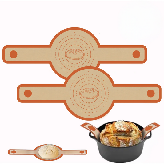 Premium Silicone Sourdough Bread Sling | Heat-Resistant Dutch Oven Liner
