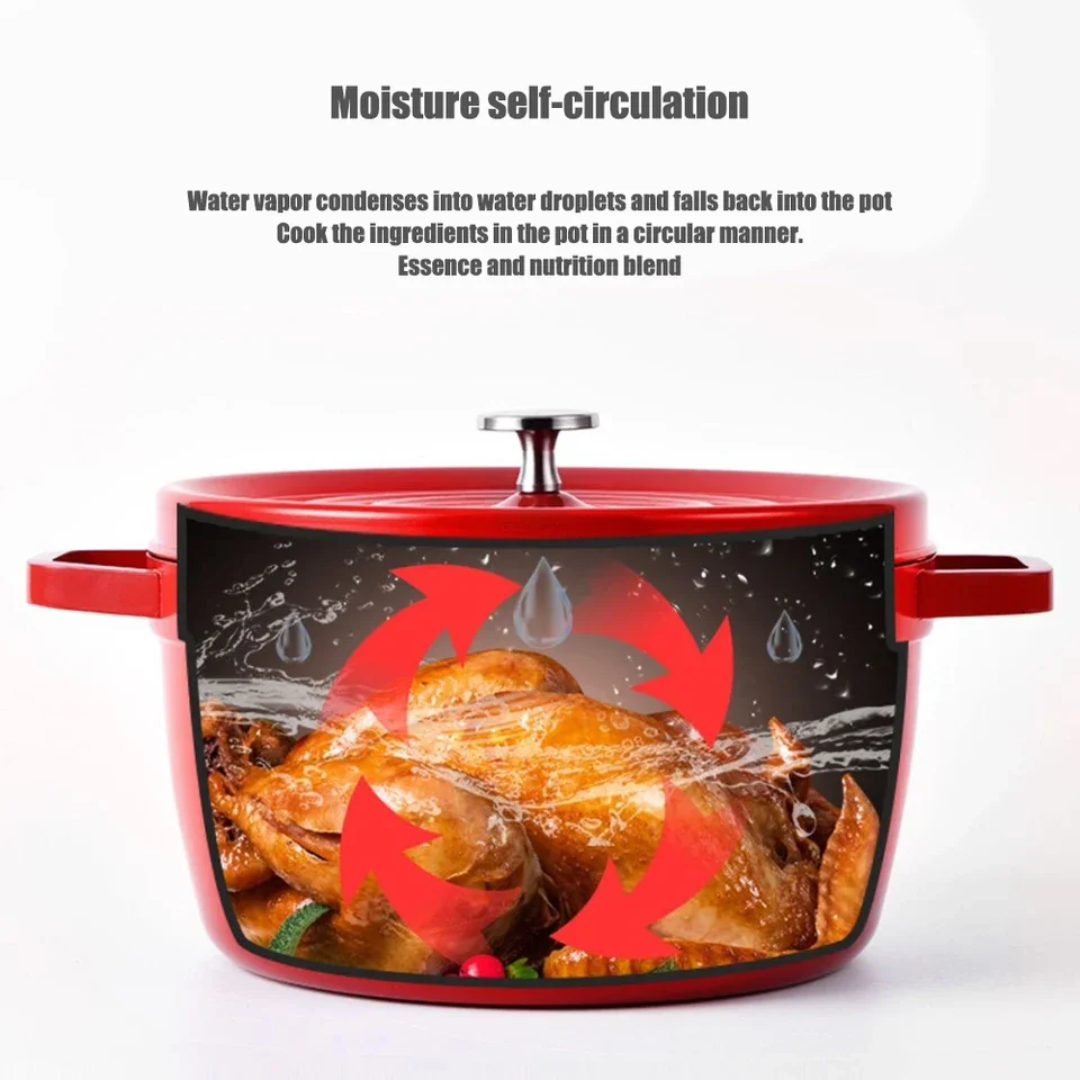 Enamel Cast Iron Pot – Cook with Love, Serve with Style , Welcome Home LB