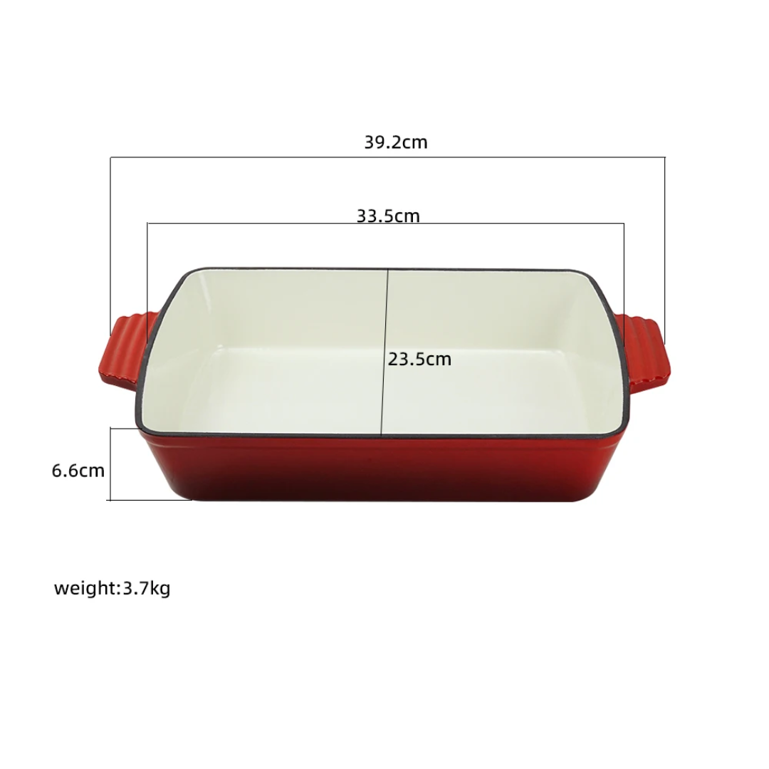Enamel Cast Roasting Pan