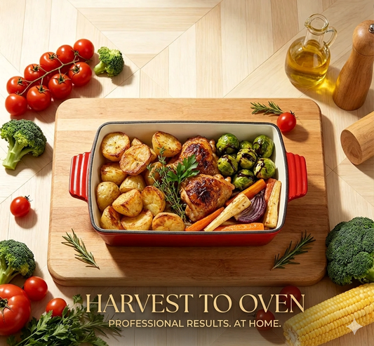 Enamel Cast Roasting Pan