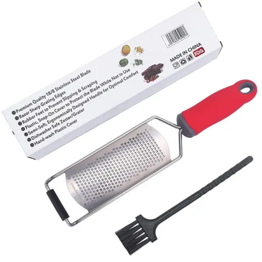 Stainless Steel Citrus Zester & Cheese Grater Set | Premium Quality